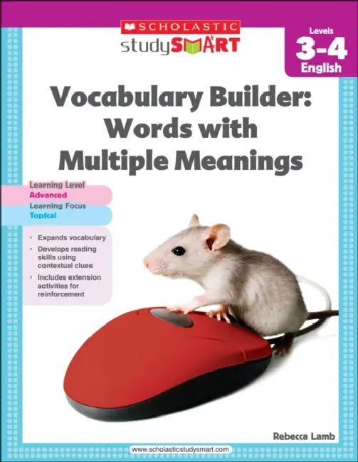 Scholastic Study Smart: Vocabulary Builder Words With Multiple by Rebecca Lamb