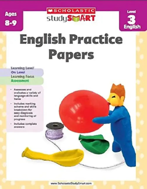 Scholastic Study Smart English Practice Papers Level 3