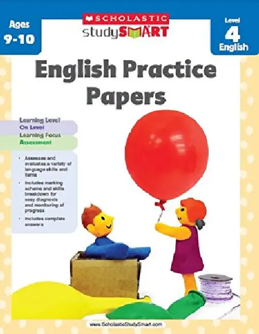 Scholastic Study Smart English Practice Papers Level 4