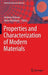 Properties and Characterization of Modern Materials by Andreas Öchsner