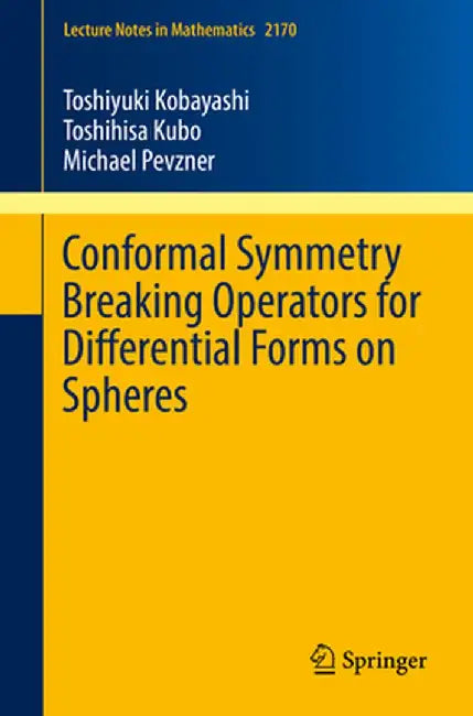 Conformal Symmetry Breaking Operators for Differential Forms on Spheres by Toshiyuki Kobayashi