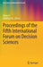 Proceedings of the Fifth International Forum on Decision Sciences by Xiang Li