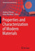 Properties and Characterization of Modern Materials by Andreas Öchsner