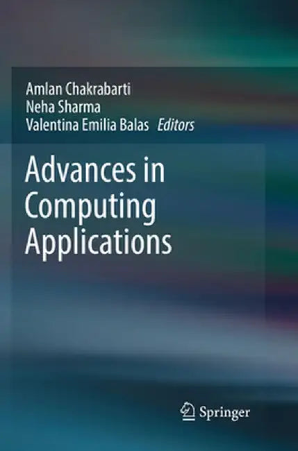 Advances in Computing Applications by Amlan Chakrabarti