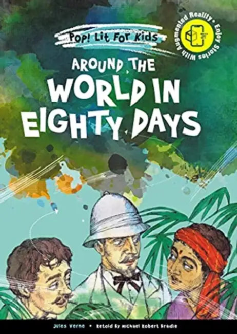 Around the World in Eighty Days by Jules Verne, Michael Robert Bradie