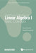 Linear Algebra I: Basic Concepts by Kazuo Murota