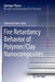 Fire Retardancy Behavior of Polymer/Clay Nanocomposites by Indraneel Suhas Zope