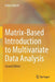 Matrix-Based Introduction to Multivariate Data Analysis by Kohei Adachi