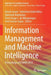 Information Management and Machine Intelligence: Proceedings of ICIMMI 2019 by Dinesh Goyal