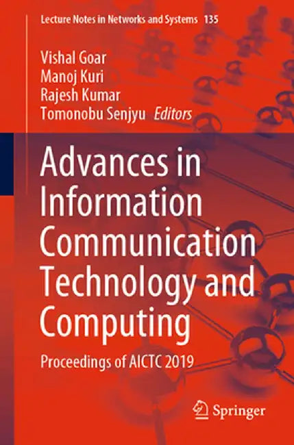 Advances in Information Communication Technology and Computing: Proceedings of Aictc 2019 by Vishal Goar