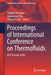 Proceedings of International Conference on Thermofluids: Kiit Thermo 2020 by Shripad Revankar