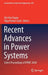 Recent Advances in Power Systems: Select Proceedings of Eprec 2020 by Om Hari Gupta