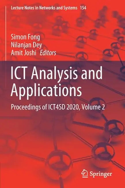 ICT Analysis and Applications: Proceedings of Ict4sd 2020, Volume 2 by Simon Fong