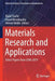 Materials Research and Applications: Select Papers from Jch8-2019 by Djalal Trache