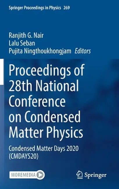 Proceedings of 28th National Conference on Condensed Matter Physics: Condensed Matter Days 2020 (Cmdays20) by Ranjith G. Nair
