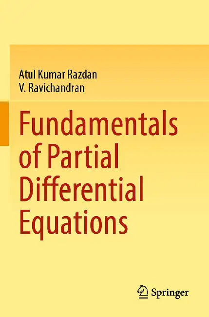 Fundamentals of Partial Differential Equations by Razdan, Atul Kumar