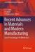 Recent Advances in Materials and Modern Manufacturing by I. A. Palani