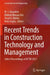 Recent Trends in Construction Technology and Manag: Select Proceedings of ACTM 2021 by M. S. Ranadive