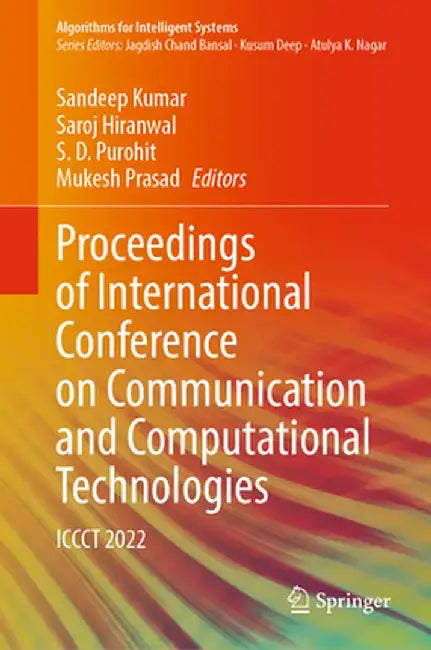 Proceedings of International Conference on Communication and Computational Technologies: Iccct 2022 by Sandeep Kumar