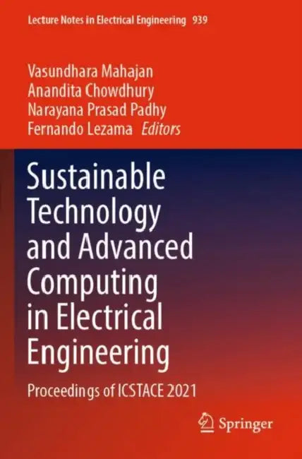 Sustainable Technology and Advanced Computing in E: Proceedings of ICSTACE 2021 by Vasundhara Mahajan