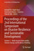 Proceedings of the 2nd International Symposium on Disaster Resilience and Sustainable Development: Volume 1 - Multi-Hazard Vulnerability, Climate Chan by Indrajit Pal