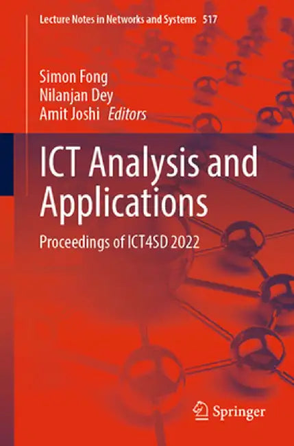 ICT Analysis and Applications: Proceedings of Ict4sd 2022 by Simon Fong