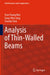 Analysis of Thin-Walled Beams by Yoon Young Kim