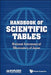 Handbook of Scientific Tables by National Astronomical Observatory of Jap