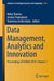 Data Management, Analytics and Innovation: Proceedings of Icdmai 2019, Volume 1 by Neha Sharma