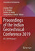 Proceedings of the Indian Geotechnical Conference 2019: Igc-2019 Volume I by Satyajit Patel