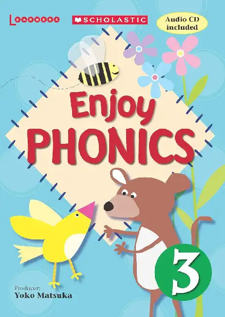 Enjoy Phonics 3 With Audio CD by Yoko Matsuka