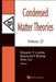 Condensed Matter Theories (V25) by Ludena Eduardo V