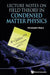 Lecture Notes on Field Theory in Condensed Matter Physics by Christopher Mudry