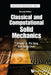 Classical and Computational Solid Mechanics (Second Edition) by Yuen-Cheng Fung, Pin Tong, Xiaohong Chen