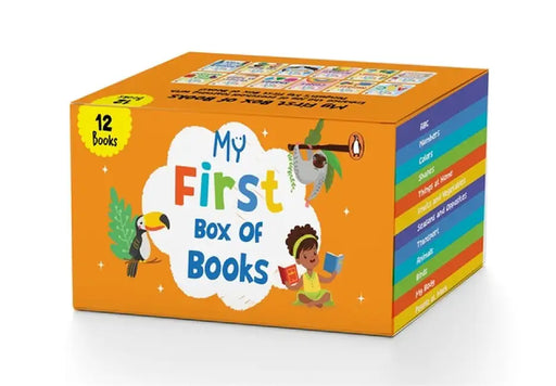 My First Box of Books (12 Books): A Boxset of 12 Illustrated Board Books for Kids, Toddlers [Penguin Early Learning Series] by Penguin Books