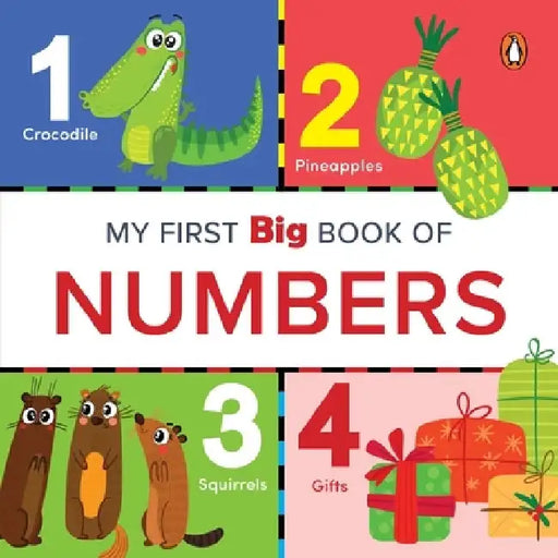 My First Big Book of Numbers: Illustrated Board Book of Numbers 1 to 20 for Preschool Kids, Toddlers Book for 1+ [Penguin Early Learning Series] by Penguin Books