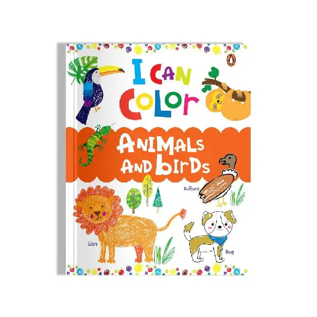 I Can Color: Animals And Birds by Penguin