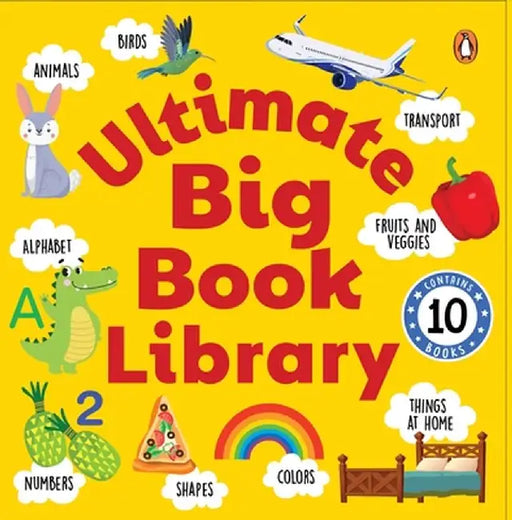 Ultimate Big Book Library (10 Books Tuck-Box): A Boxset of 10 Illustrated Board Books for Preschool Kids, Toddlers [Penguin Early Learning Series] by Penguin Books