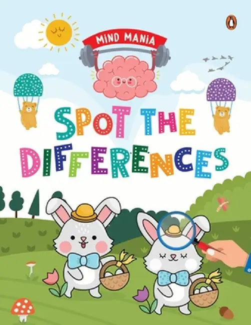 Mind Mania: Spot the Differences: Fun and Interactive Activity Book for Preschool Kids, Toddlers Enhances Observation Skills Book for 3+ [Penguin Earl by Penguin Books