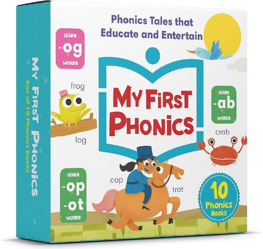 Phonics Reading Library (10 Books Tuckbox) by In-House Penguin