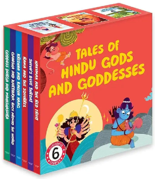 Tales of Hindu Gods and Goddesses: A Boxset of 6 Illustrated Board Books: Ganesha, Hanuman, Krishna, Shiva, Durga and Rama Ages 5+ [Penguin Early Lear by Penguin In-House