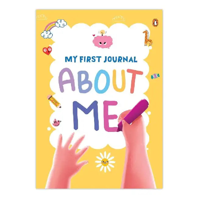 My First Journal-About Me: A Guided Journal for Kids: Fun Prompts, Drawing, Writing & Self-Discovery Journal for Kids I Ages 8+ by Penguin In-House
