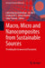 Macro, Micro and Nanocomposites from Sustainable Sources: Shrinking Environmental Footprints by Lakshmipriya Ravindran, Akhila Babu, Sreekala Meyyarappallil
