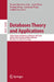Databases Theory and Applications: 36th Australasian Database Conference, Adc 2025, Sydney, Nsw, Australia and Bali, Indonesia, December 4-6, 2025, Pr by Renata Borovica-Gajic, Arijit Khan, Bolong Zheng