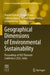 Geographical Dimensions of Environmental Sustainability