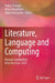 Literature Language And Computing by Polina Eismont