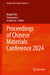 Proceedings of Chinese Materials Conference 2024 by Bingbo Wei, Yuanyuan Li, Jianxin Xie