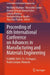Proceeding of 6th International Conference on Advances in Manufacturing and Materials Engineering: ICAMME 2024, 13 14 August, Kuala Lumpur, Malaysia by M.d. Maleque, Abdul