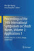 Proceedings of the 34th International Symposium on Shock Waves, : Applications 1 by Rho Shin Myong