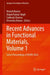 Recent Advances in Functional Materials: Select Proceedings of Rafm 2024 by Manish Kumar